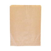 Flat Bottom Paper Bag 15x20 cm 1000 Pieces - hotpackwebstore.com - Flat Bottom Paper Bags